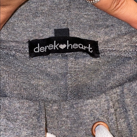 NWOT Dark Grey Drawstring Joggers - Picture 4 of 5